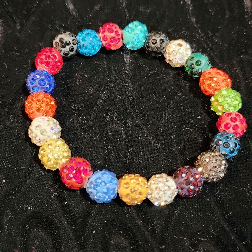 🆕️ Shambala Crystal  Bracelet - 1 ONLY !!!